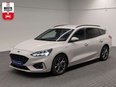 Metropolisweiß metallic (metallic) Gebraucht 2020 Ford Focus ST-Line Kombi | 18.480 € (Etwas zu teuer)