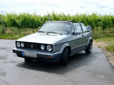 Gebraucht VW Golf Cabriolet 95 PS (69 kW) 1988 Grau Cabrio