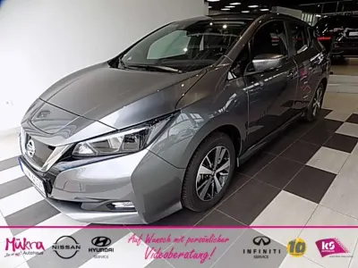 Usata Nissan Leaf Acenta 110 kW (150 CV) 2021 Grigio Utilitaria