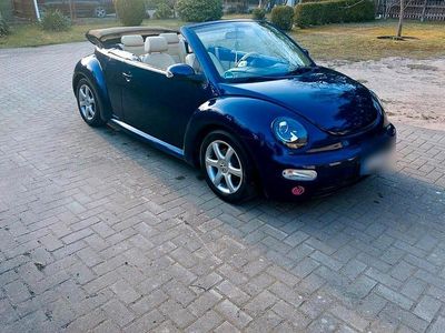 Gebraucht VW New Beetle 75 PS (55 kW) 2004 Blau Kleinwagen