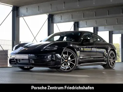 Nieuw Porsche Taycan Black Edition 319 kW (435 PK) 2026 Zwart Sedan