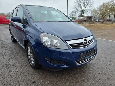 Gebraucht Opel Zafira Family 140 PS (102 kW) 2012 Blau Van / Kleinbus