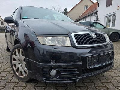 Gebraucht Skoda Fabia RS 131 PS (96 kW) 2003 Schwarz Limousine