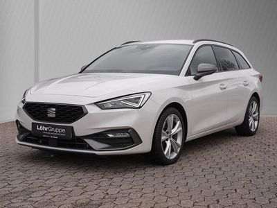 Gebraucht Seat Leon ST FR 150 PS (110 kW) 2023 "candy" weiss Kombi