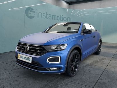 Gebraucht VW T-Roc Cabriolet Edition 150 PS (110 kW) 2021 Blau Cabrio