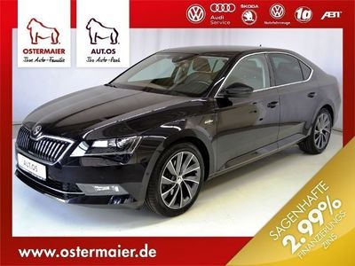 Gebraucht Skoda Superb LAURIN & KLEMENT 190 PS (139 kW) 2015 Schwarz metallic Limousine