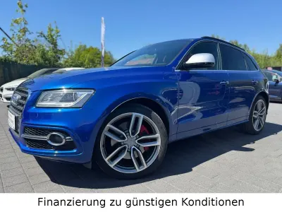 Second-hand Audi SQ5 Ambiente 313 CP (230 kW) 2015 Albastru SUV