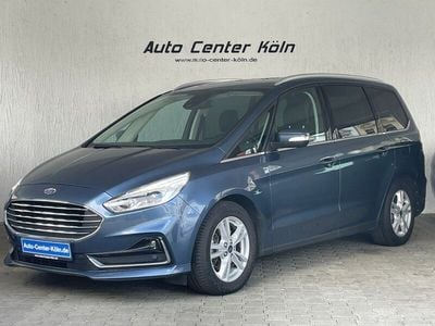 Chromablau metallic Gebraucht 2020 Ford Galaxy Titanium Van / Kleinbus | 24.950 € (Fairer Preis)