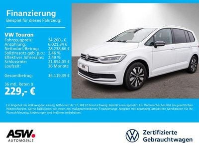 Gebraucht VW Touran Goal 150 PS (110 kW) 2025 Pure white Van / Kleinbus