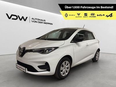 Gebraucht Renault Zoe Life 50 kW (69 PS) 2022 Gletscherweiss (weiß) Kleinwagen