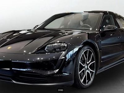 Gebraucht Porsche Taycan Sport Turismo 350 kW (476 PS) 2023 Tiefschwarz Kombi