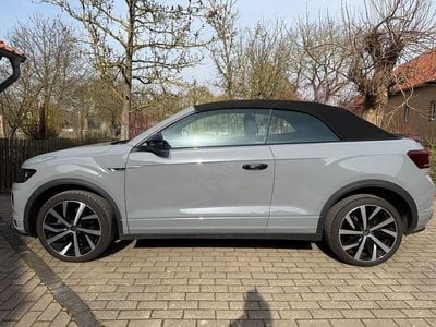 Gebraucht VW T-Roc Cabriolet R-line 150 PS (110 kW) 2021 Grau Cabrio