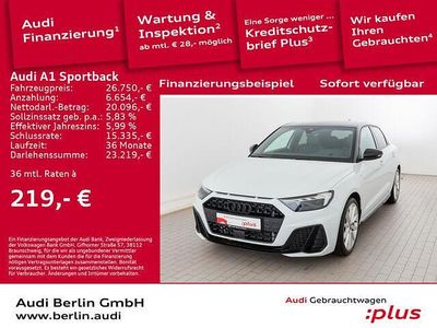 Gebraucht Audi A1 Sportback S-Line 150 PS (110 kW) 2021 Weiß Kleinwagen