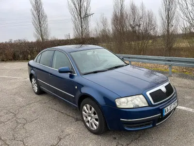 Gebraucht Skoda Superb 163 PS (119 kW) 2006 Blau Limousine
