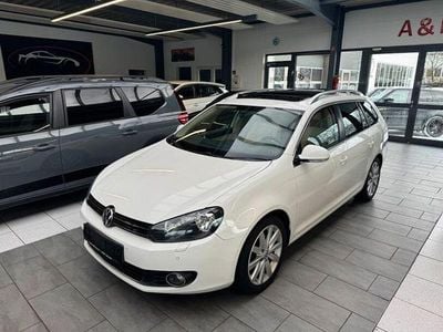 Gebraucht VW Golf VI Highline 122 PS (89 kW) 2010 Weiß Kleinwagen