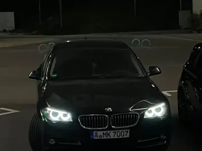 Używany BMW 520 190 KM (139 kW) 2016 Czarny Sedan/Limuzyna