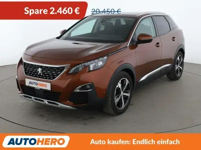 Gebraucht Peugeot 3008 Allure 177 PS (130 kW) 2018 Braun SUV