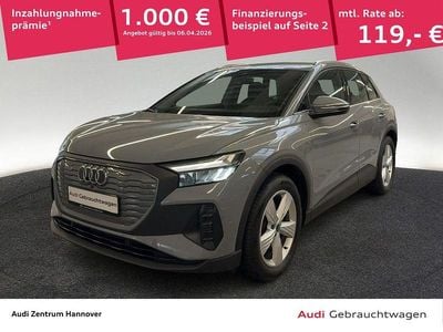 Gebraucht Audi Q4 e-tron Comfort 125 kW (170 PS) 2022 Kieselgrau SUV