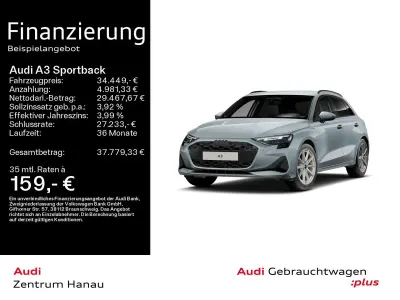 Gebraucht Audi A3 Advanced 204 PS (150 kW) 2025 Pfeilgrau perleffekt Limousine