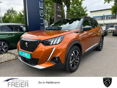 Gebraucht Peugeot 2008 GT 131 PS (96 kW) 2022 Orange SUV