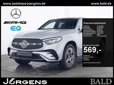 Gebraucht Mercedes GLC300e AMG 313 PS (230 kW) 2024 Silber Coupé
