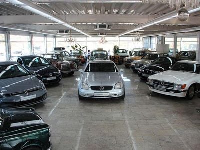 Usata Mercedes SLK230 193 CV (141 kW) 1996 Grigio Cabrio