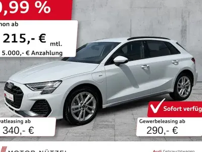 Gebraucht Audi A3 S-Line 204 PS (150 kW) 2025 Weiß Limousine