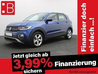 gebraucht VW T-Cross - 1.0 TSI DSG Style NAVI KAMERA ACC LED