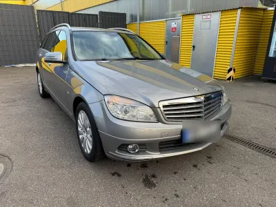 Gebraucht Mercedes C200 Elegance 184 PS (135 kW) 2010 Grau Kombi