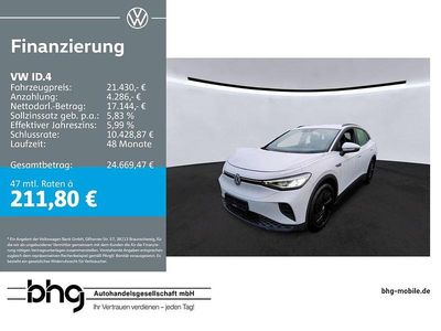 Gebraucht VW ID.4 Pure 108 kW (148 PS) 2022 Weiß SUV