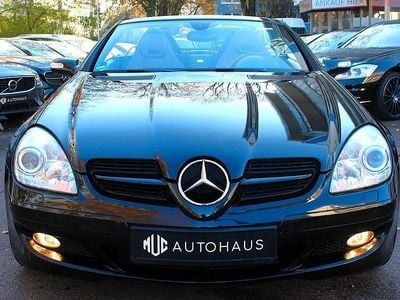 Gebraucht Mercedes SLK350 272 PS (200 kW) 2007 Obsidianschwarz  metalliclack Cabrio