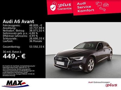 Gebraucht Audi A6 Advanced Plus 265 PS (194 kW) 2025 Mythosschwarz metallic Kombi