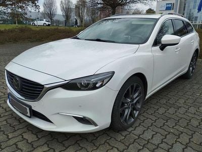 Gebraucht Mazda 6 Nakama Intense 175 PS (128 kW) 2016 Weiß Kombi