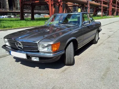 Gebraucht Mercedes SL280 185 PS (136 kW) 1984 Grau Cabrio