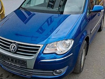 Gebraucht VW Touran 128 PS (94 kW) 2007 Blau Van / Kleinbus