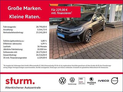 Neu VW Taigo R-line 116 PS (85 kW) 2026 Schwarz SUV