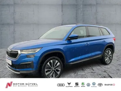 Gebraucht Skoda Kodiaq Tour 200 PS (147 kW) 2022 Raceblau metallic SUV
