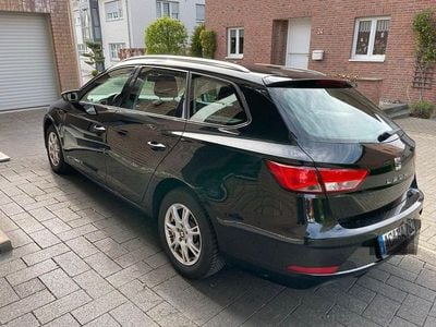 Usata Seat Leon ST Style 110 CV (80 kW) 2017 Nero Station wagon