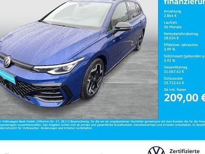 Gebraucht VW Golf VIII R-line 150 PS (110 kW) 2025 Blau Kombi