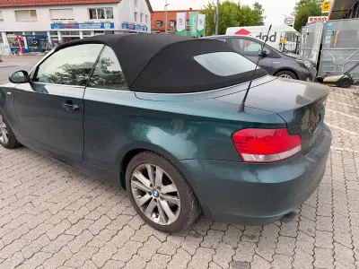 Usata BMW 123 Cabriolet Efficient Dynamics 204 CV (150 kW) 2009 Verde Cabrio