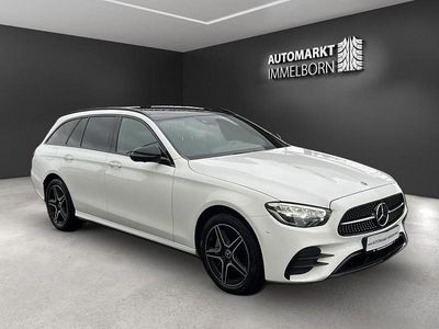 Weiß Gebraucht 2022 Mercedes E300 AMG Limousine | 28.980 € (Fairer Preis)