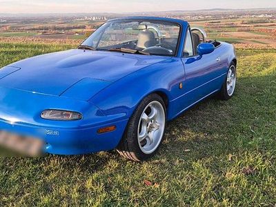 Usata Mazda MX5 85 CV (62 kW) 1991 Blu Cabrio