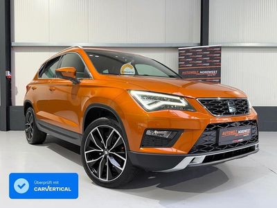 Usata Seat Ateca 4Drive 190 CV (139 kW) 2017 Arancione SUV