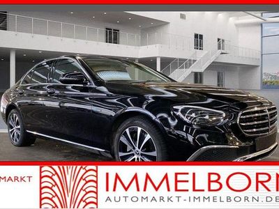 Gebraucht Mercedes E300 Exclusive 320 PS (235 kW) 2021 Schwarz/baltic black Limousine