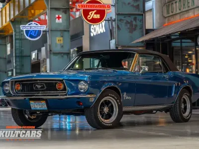 Gebraucht Ford V8 232 PS (170 kW) 1968 Blau Cabrio