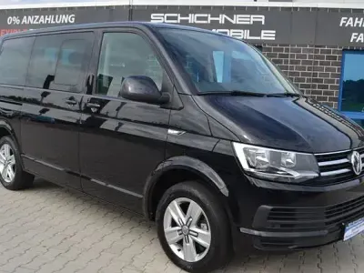 Gebraucht VW Multivan Highline 150 PS (110 kW) 2016 Schwarz (deep black perleffekt) Van / Kleinbus