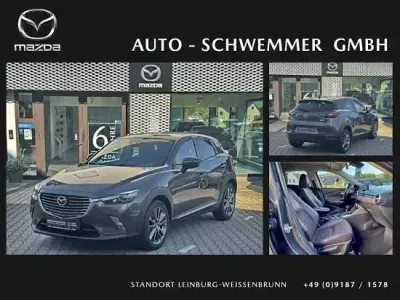 Gebraucht Mazda CX-3 Kizoku Intense 120 PS (88 kW) 2017 Matrixgrau metallic (metallic) SUV