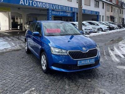Gebraucht Skoda Fabia Active 60 PS (44 kW) 2019 Raceblau metallic Kleinwagen