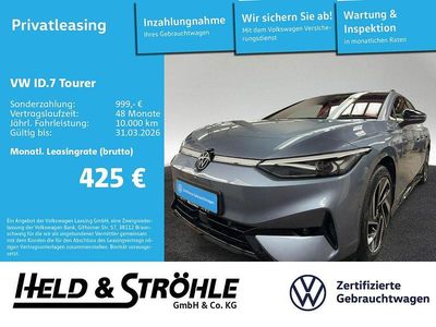 Gebraucht VW ID.7 Pro 210 kW (286 PS) 2025 Blau Kombi