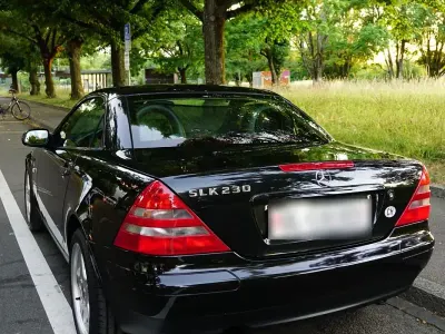 Gebraucht Mercedes SLK230 AMG 193 PS (141 kW) 1999 Schwarz Cabrio